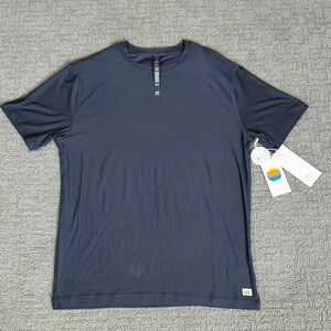 Vuori Men’s Strato Tech Tee - Midnight Medium NWT